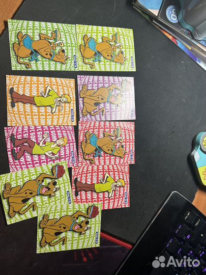 Карточки скуби ду