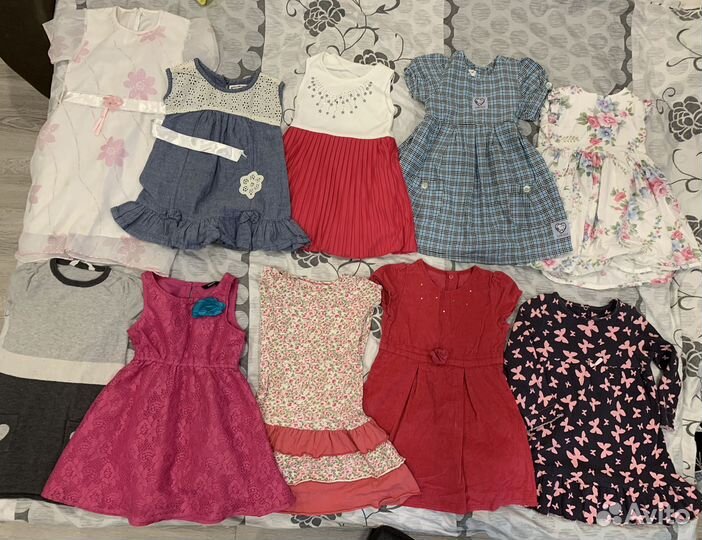 Детские вещи пакетом для девочек 98-104