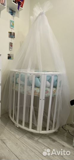 Детская кроватка трансформер 9 в 1