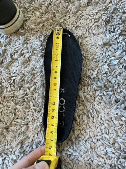 Ботинки весна осень демисезон ecco 28