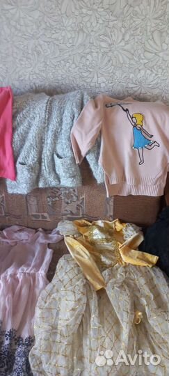 Одежда пакетом на девочку 7-9 лет