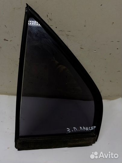 Стекло двери заднее левое Mitsubishi Lancer 9