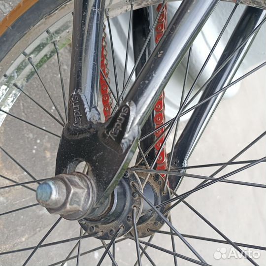 Кастом Bmx на раме Sunday soundwave