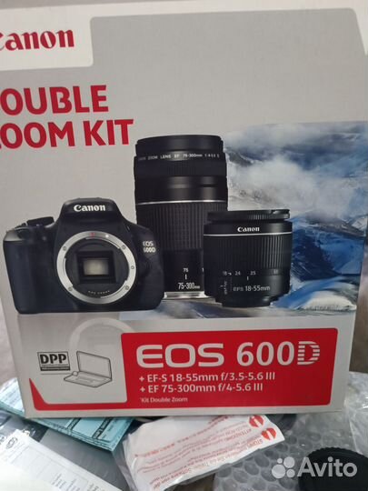 Зеркальный фотоаппарат canon 600d