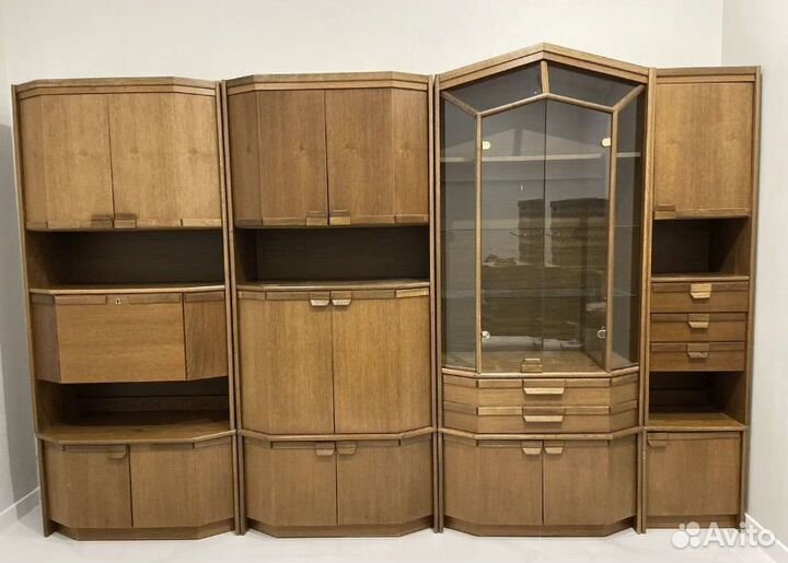 Стенка сервант шпон