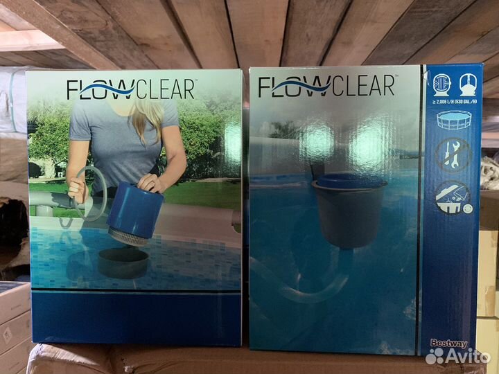 Фильтр для бассейна, хлорогенератор, скиммер