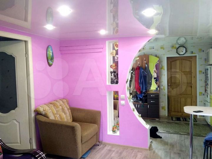 3-к. квартира, 46 м², 2/2 эт.