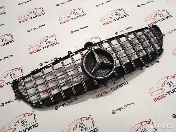 Решетка Mercedes CLS-Class W218 GT 14-18г