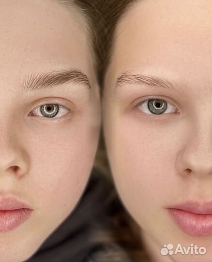 Перманентный макияж бровей волосковая техника