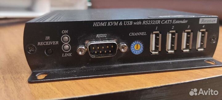 SC&T удлинитель hdmi KVM. по Ethernet до 180м