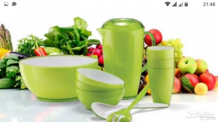 Набор посуды новый