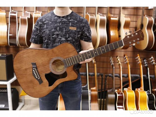 Inari AC38MC гитара акустическая, цвет коричневый