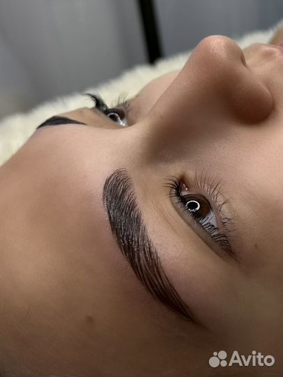 Ламинирование ресниц и бровей, окрашивание