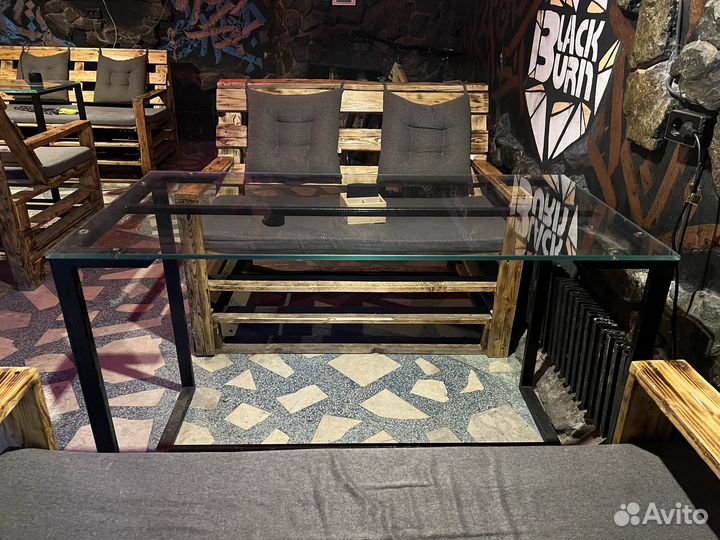 Столик в стиле лофт