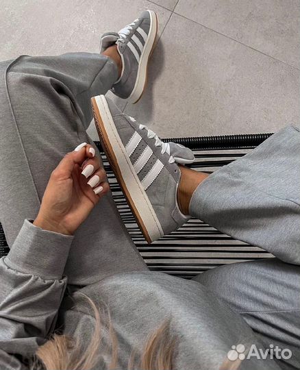 Кроссовки Adidas Originals Campus 00s Grey White