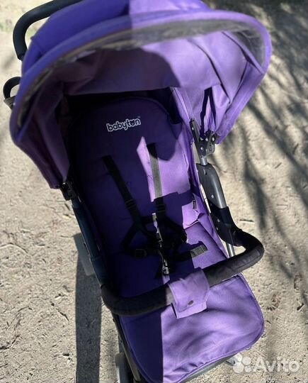 Прогулочная коляска babyton comfort purple
