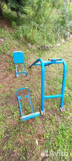 Детские качели уличные бу