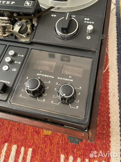 Бабинный магнитофон. Юпитер 203 стерео