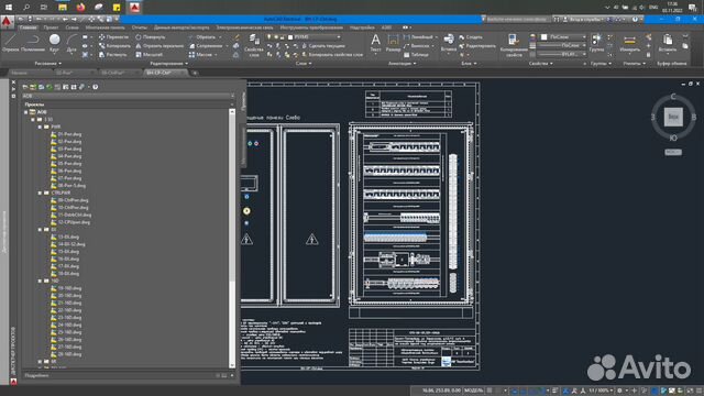 Программа для разработки электрических схем шкафов управления