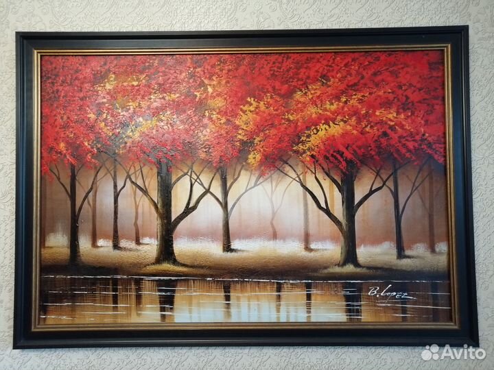 Интерьерная картина. Холст, масло