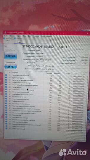 Жесткий диск 1 тб