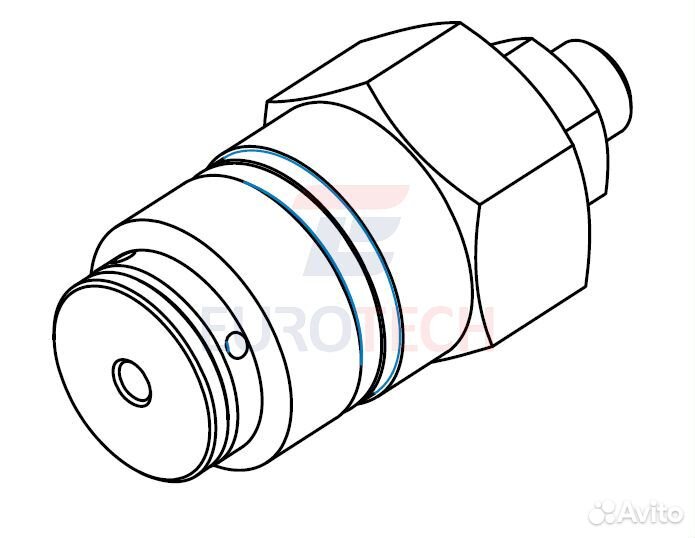 Клапан предохранительный PRC130A (M16x1,5; 200-40