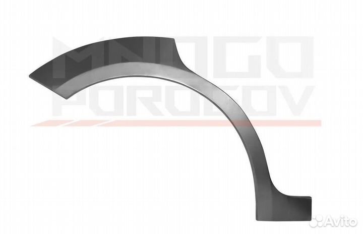 Арки кузовные (цинк, комплект) Chevrolet Spark 2