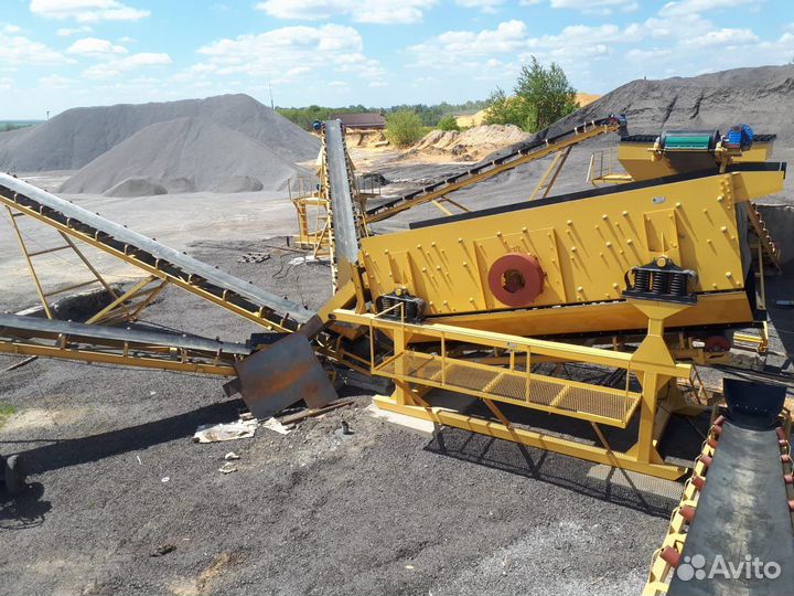 Дробильно сортировочный комплекс дск-100