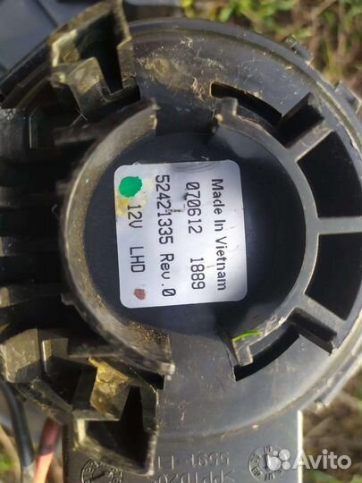 Моторчик печки Opel Astra H