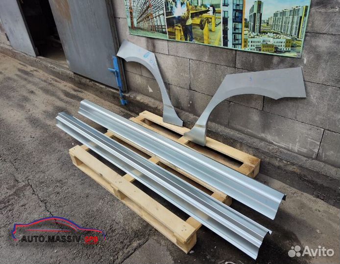 Пороги кузовные Renault Sandero 1