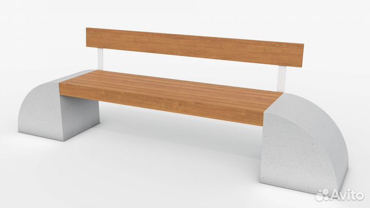 Бетонные лавочки на заказ и в наличии