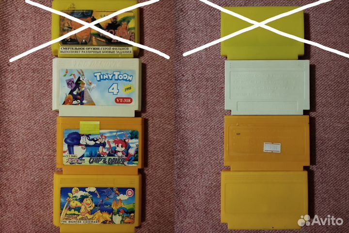 Картриджи для dendy 8 bit (4 Часть)