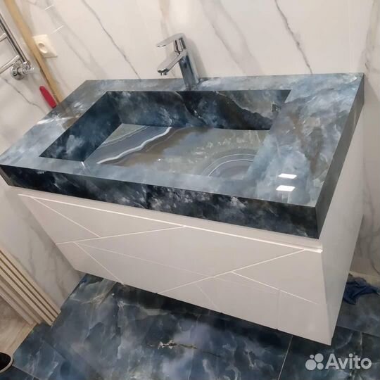 Изготовление раковин и столешниц из керамогранита