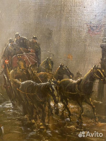 Картина маслом на холсте большая