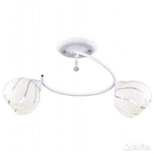 Люстра потолочная россвет Лола 2х60Вт Е27 металл б