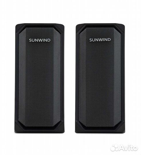 Компьютерные колонки SunWind, гарантия, новые