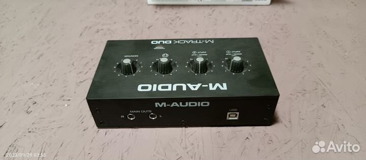 Внешняя звуковая карта с USB M-Audio M-Track Duо