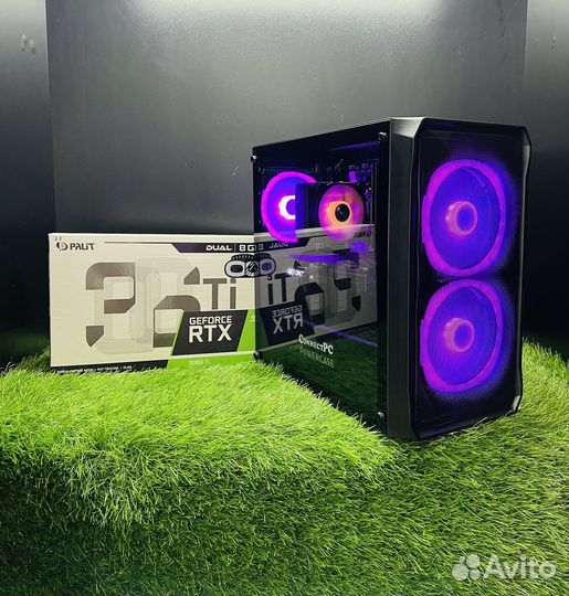 Игровой пк i5-12400/RTX3060Ti/16gb ram/1TB M2