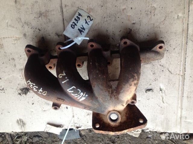 Коллектор выпускной Aveo 1.2