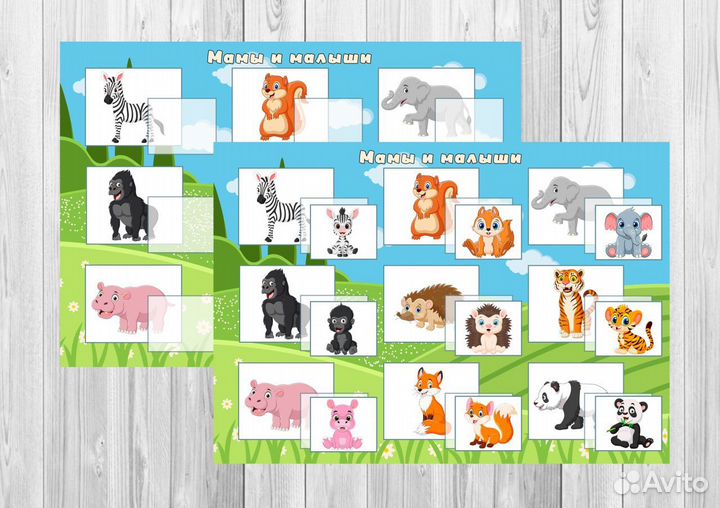 Развивающие игры на липучках