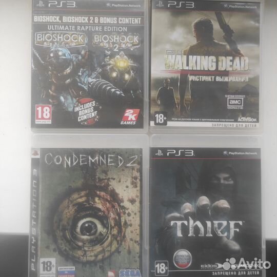 Игры диски ps3