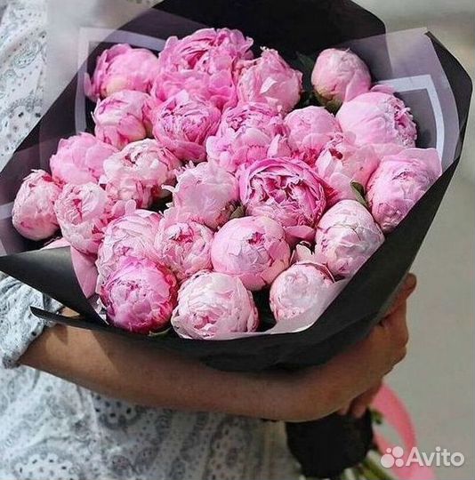 Пионы Букет пионов Доставка цветов