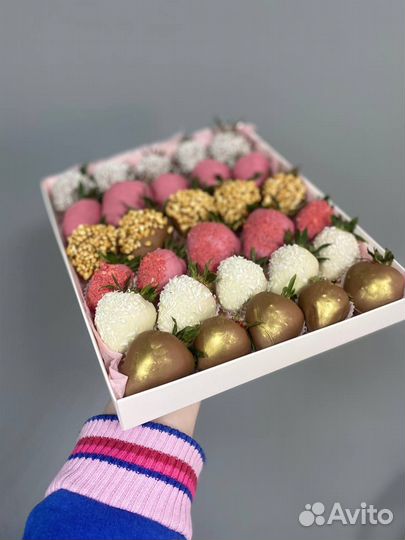 Клубника в шоколаде набор