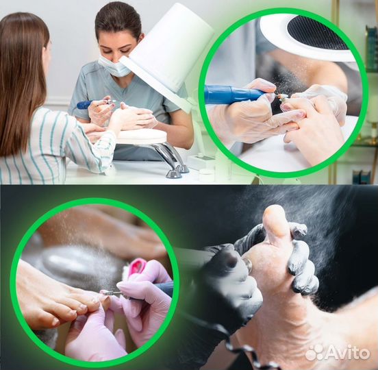 Вытяжка для маникюра и педикюра 4blanc