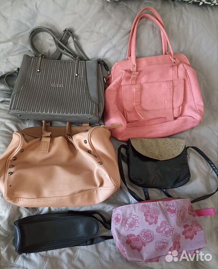 Сумки, ремни, косметички, украшения и другое