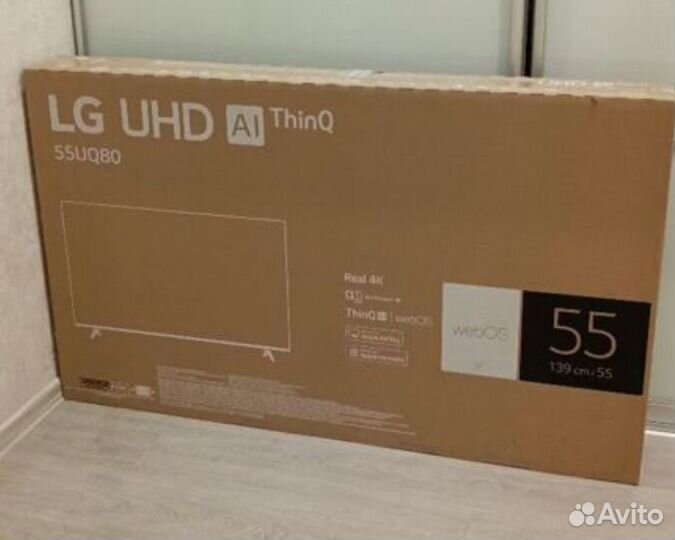 Телевизор 139 55 SMART LG новый