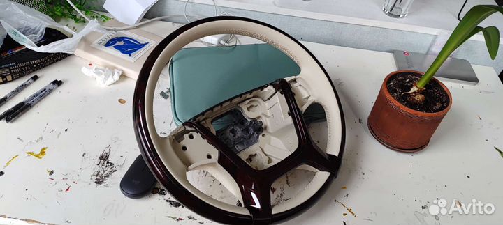 Руль с деревянной отделкой Volvo S80 XC60 XC70