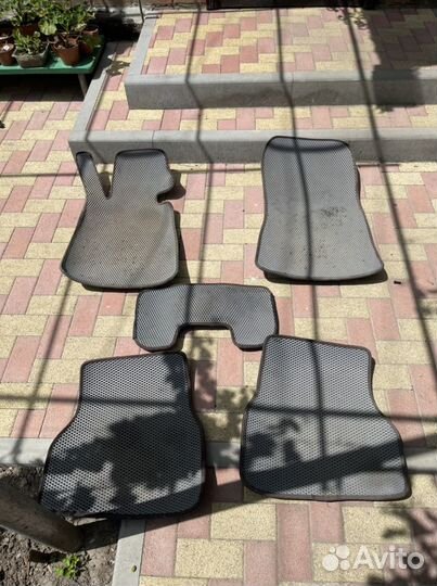 Эва коврики бмв Е39 серые