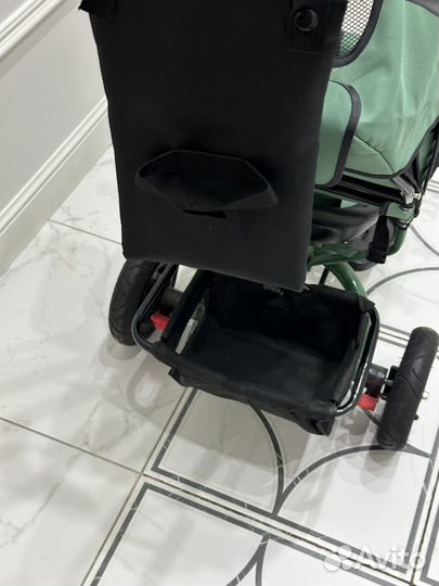 Велосипед коляска с ручкой