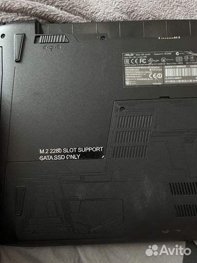 Игровой ноутбук Asus ROG GL552VX